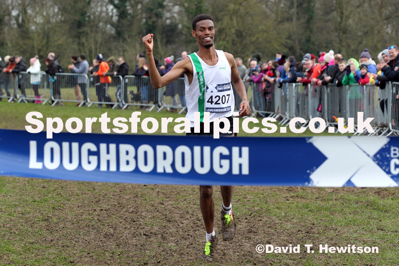 Senior men, 2020 British Athletics Inter Counties Cross Country Champs., Prestwold Hall, Loughborough. Photo: David T. Hewitson/Sports for All Pics